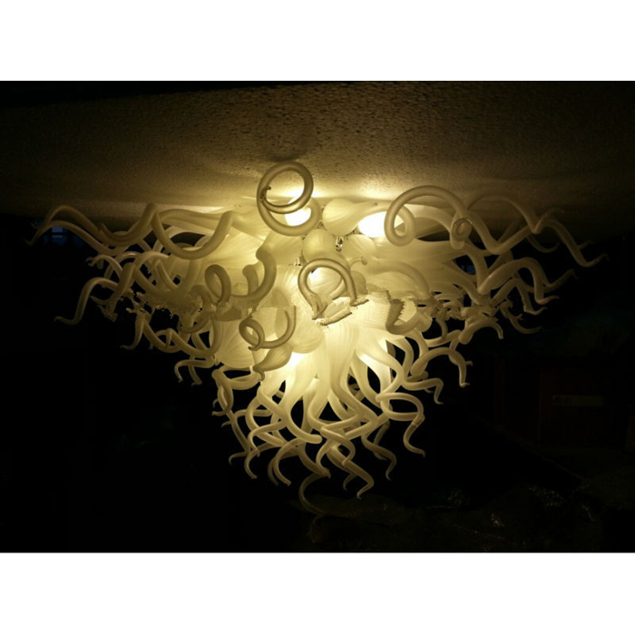 

CE UL Certificate Hand Blown Glass LED Chandelier Modern Art Home Designed Ceiling Mounted Decorative Chihuly Style Designed Chandelier