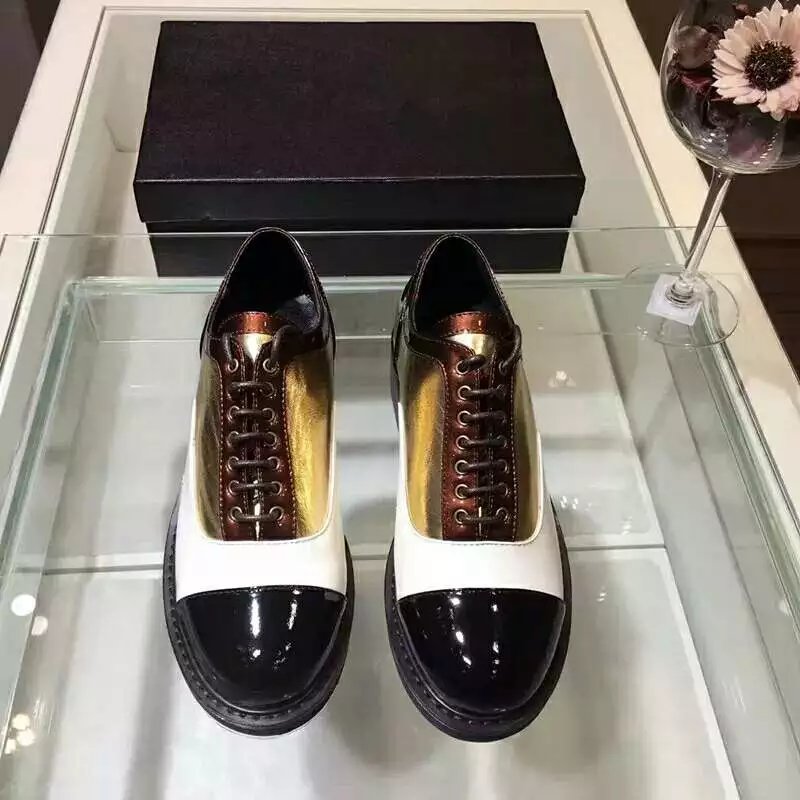 

Free shipping 2017 new British style handmade cuba collection women's lace-up lambskin genuine leather oxfords, Black