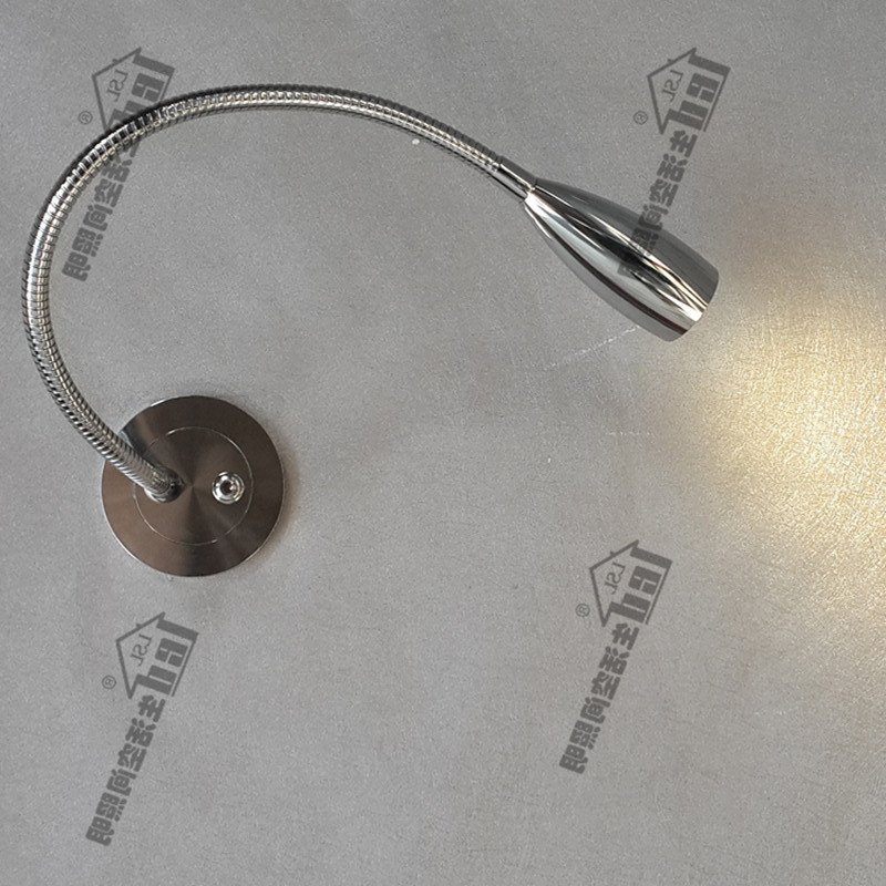 

Topoch Interior Recessed Wall Lights with Switch on/off 3W CREE LED Directional Arm Soft Light without Glare Chrome Finish Easy Install