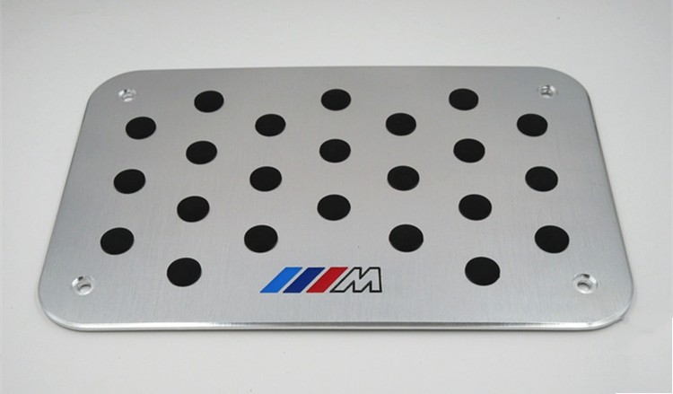 

For BMW M3 M5 Z4 X5X6 F10 F30 E46 E52 E60 E70 E87 E90 1 2 3 4 5 6 7 Series Universal Floor Carpet Mats Pedal Pads Footrest Plate