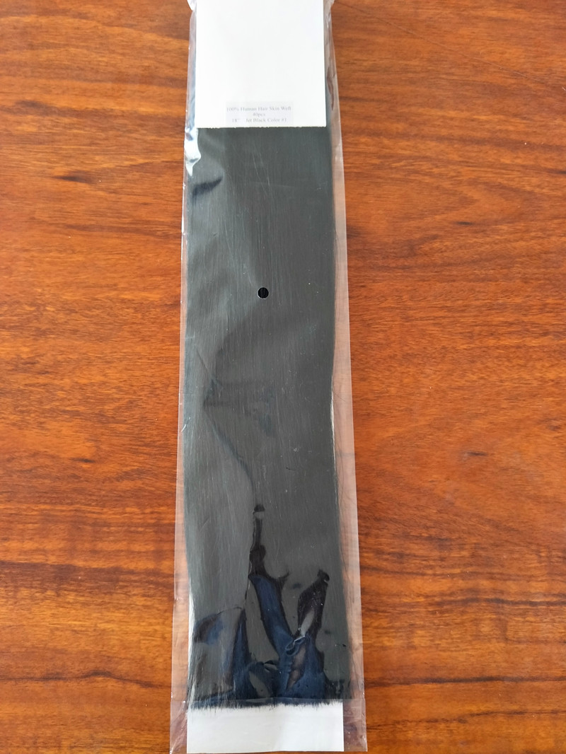 

Graceful Hair// Pu tape in hair extension with straight wave 12"-26" Skin weft hair // 2.5g Piece and 80pcs/100g per pack dhl free, Black