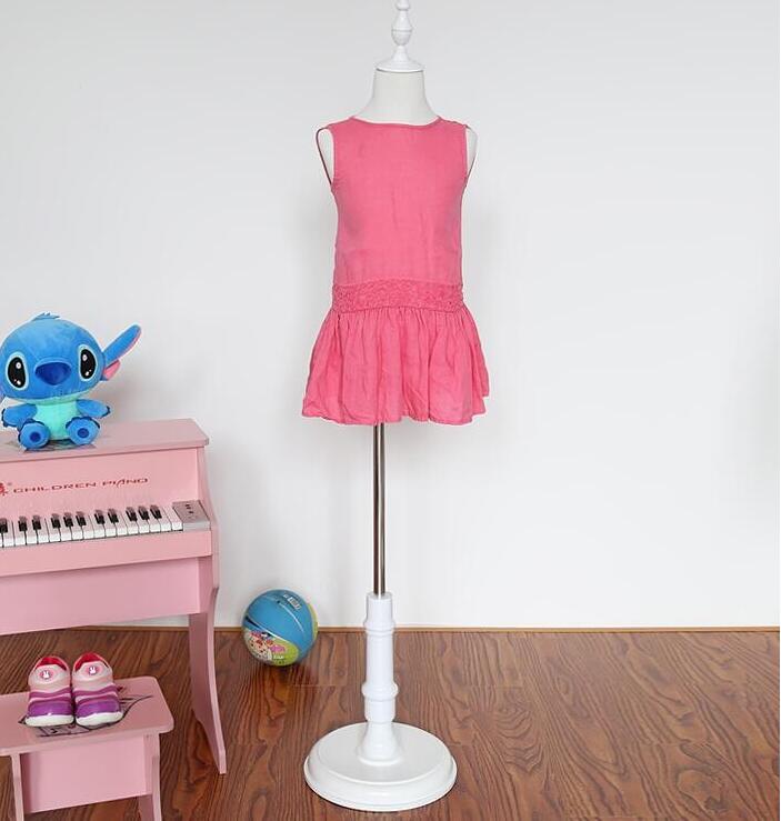

wholesale 1pc maniqui children mannequin clothing body,peruca testa parrucchiere torso,half-length,1-2 years to choose Round chassis M00022