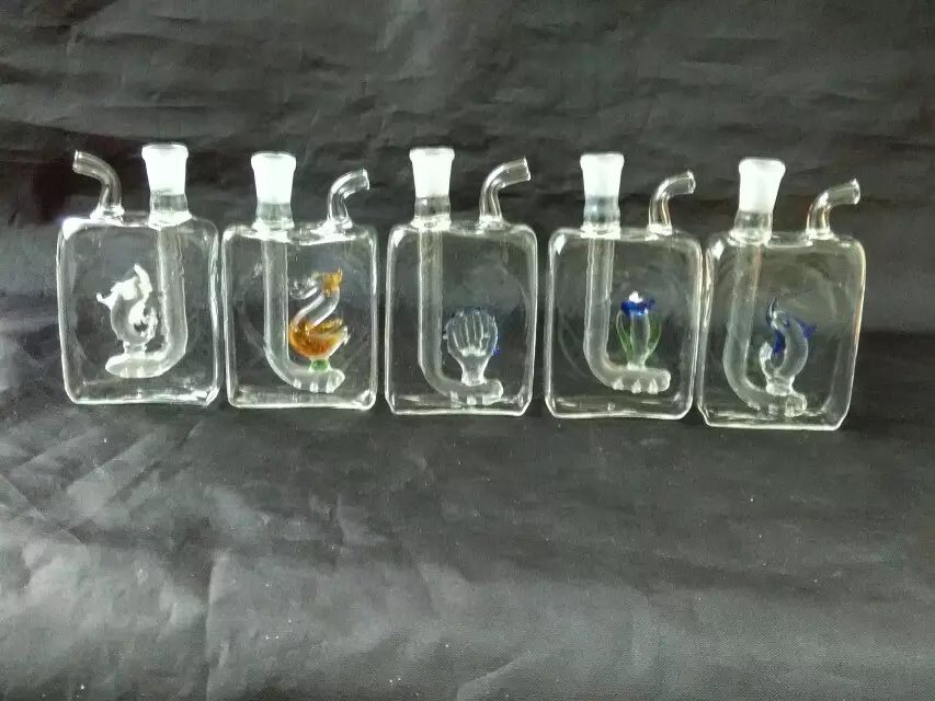 

Flat glass cigarette case Hookah , Wholesale Glass Bongs Accessories, Glass Hookah, Water Pipe Smoke Free Shipping