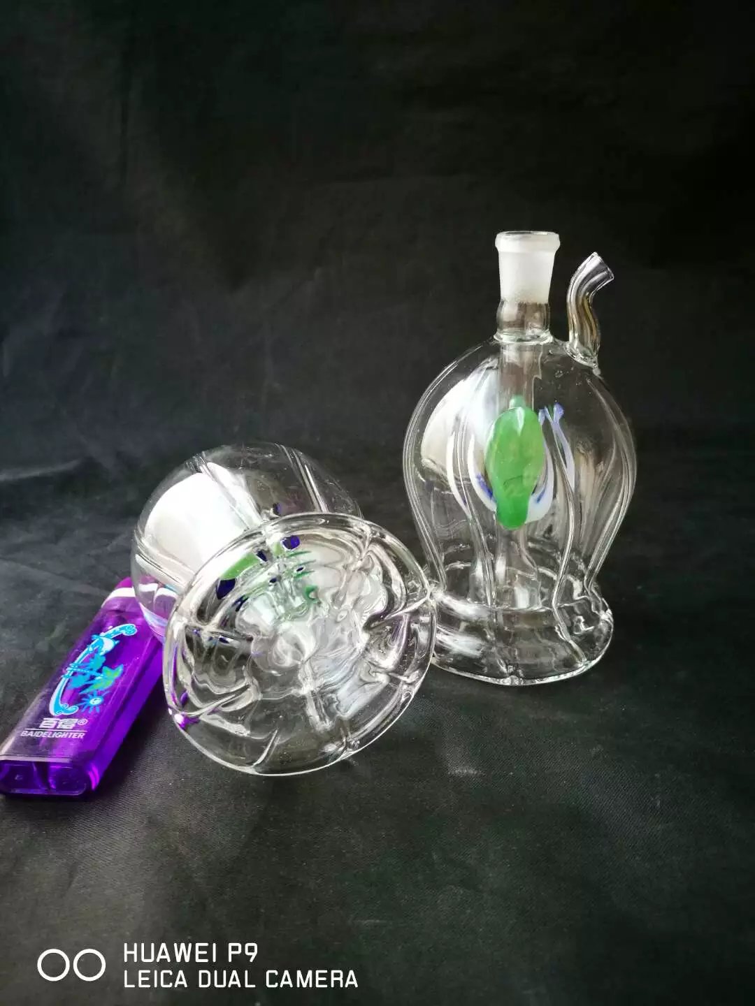 

Ribs roundness hookah glass bongs accessories , Glass Smoking Pipes colorful mini multi-colors Hand Pipes Best Spoon glass Pipe