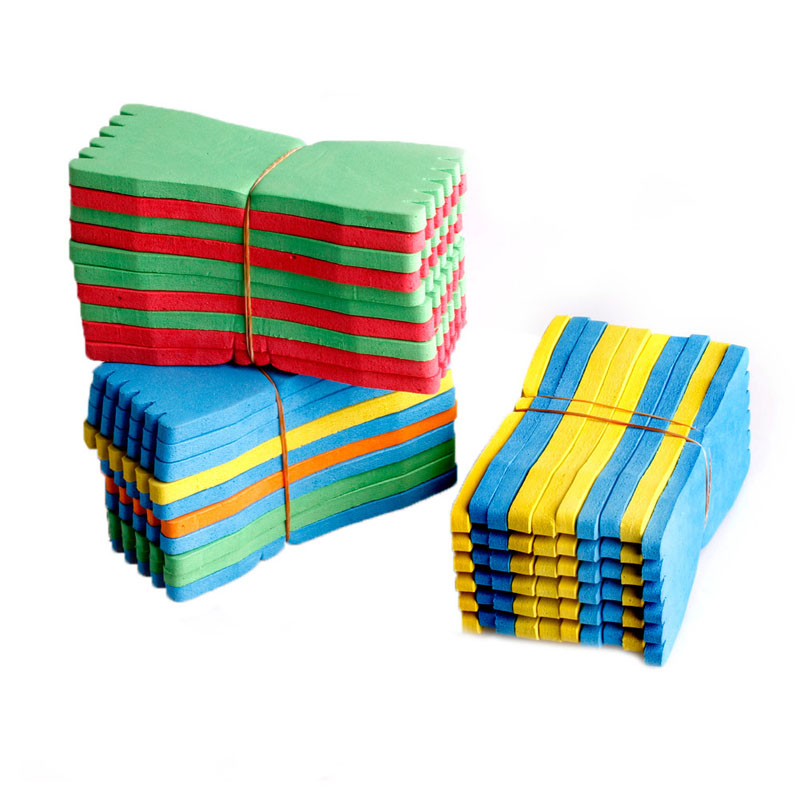 

Wholesale- New 10Pcs Fishing Foam Line Board Hanging Board Fishing Rod Tackle Accessories