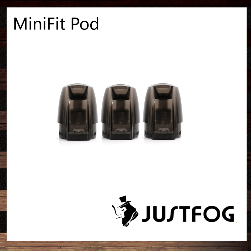 

Justfog MiniFit Pod 1.5ml Refillable Cartridge With 1.6ohm Coil For Mini Fit Starter Kit 100% Original
