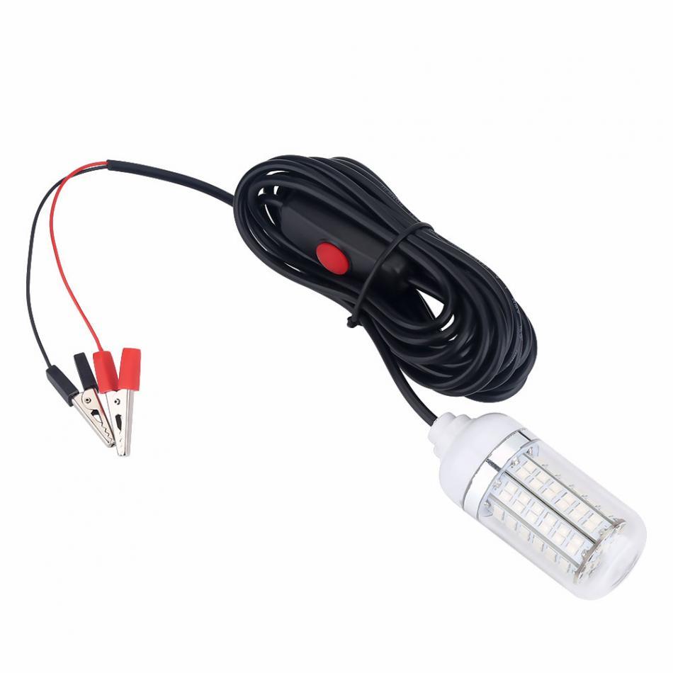 LED Mini Deep Drop Unterwasserfischen Fisch Tintenfisch Köder Locken Licht Lampe