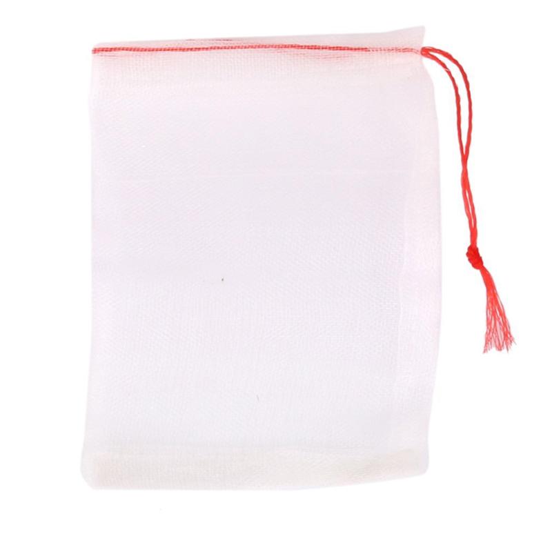 

20pcs Drawstring Nylon Mesh Filter Media Bags for Aquarium Garden Pond