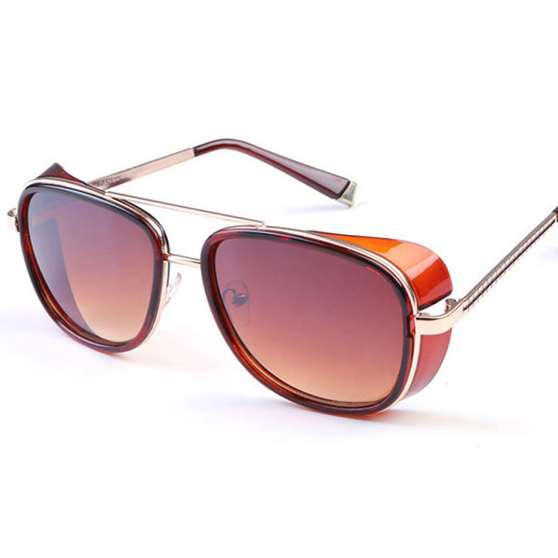 

2022 Classic Men steampunk sunglasses Pilot Sunglasses Men/Women Mirrored Brand Fishing Glasses Vintage Sunglasses Factory Wholesale