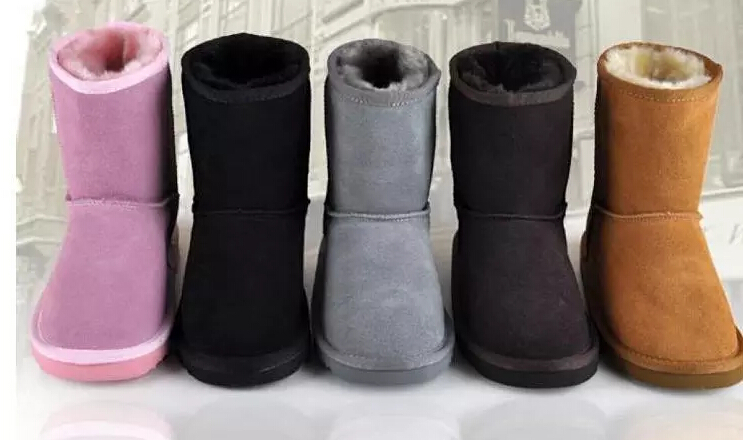 2018 Hot New Real Top-quality Kid Boys girls children baby 5281 warm snow boots Teenage Students Snow Winter boots Free shipping