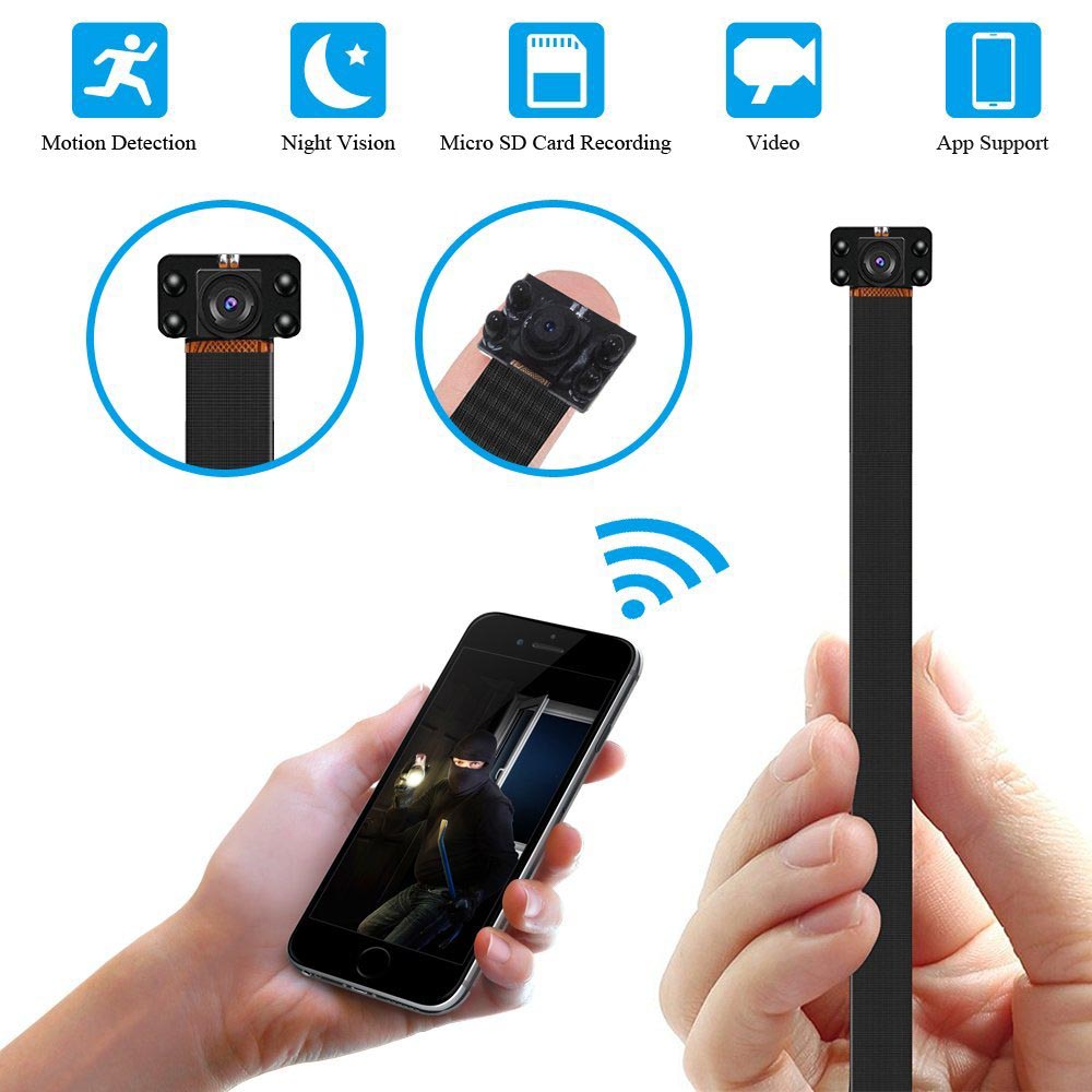 1920*1080P HD Mini caméra réseau Wifi bouton détection de mouvement caméscope prise en charge Android IOS APP vue Vision nocturne caméra PQ199