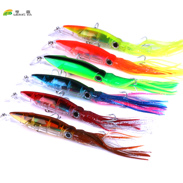 2 Pcs Calmar Jig Pêche De Pêche Appâts Crochet De Thon Marlin Trolling