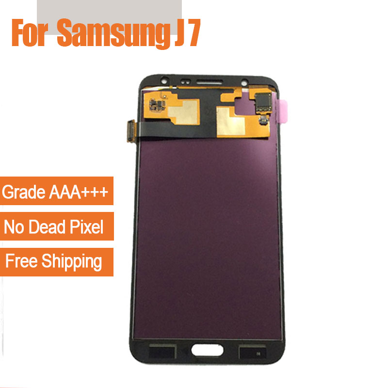 

For Samsung Galaxy J7 2015 J700 J700F J700M J700H LCD Display With Touch Screen Assembly Adjust Brightness Light Adjustable