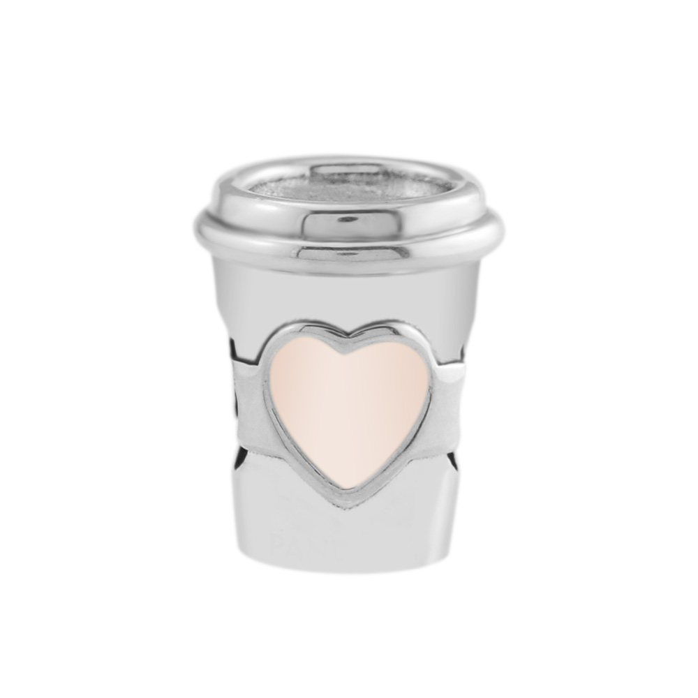 Drink To Go Charm Cup Shape Silver Bead Fits Original Charms 925-Sterling-Silver Bracelets Woman DIY Fashion Beads For Jewelry Making-image-415617786