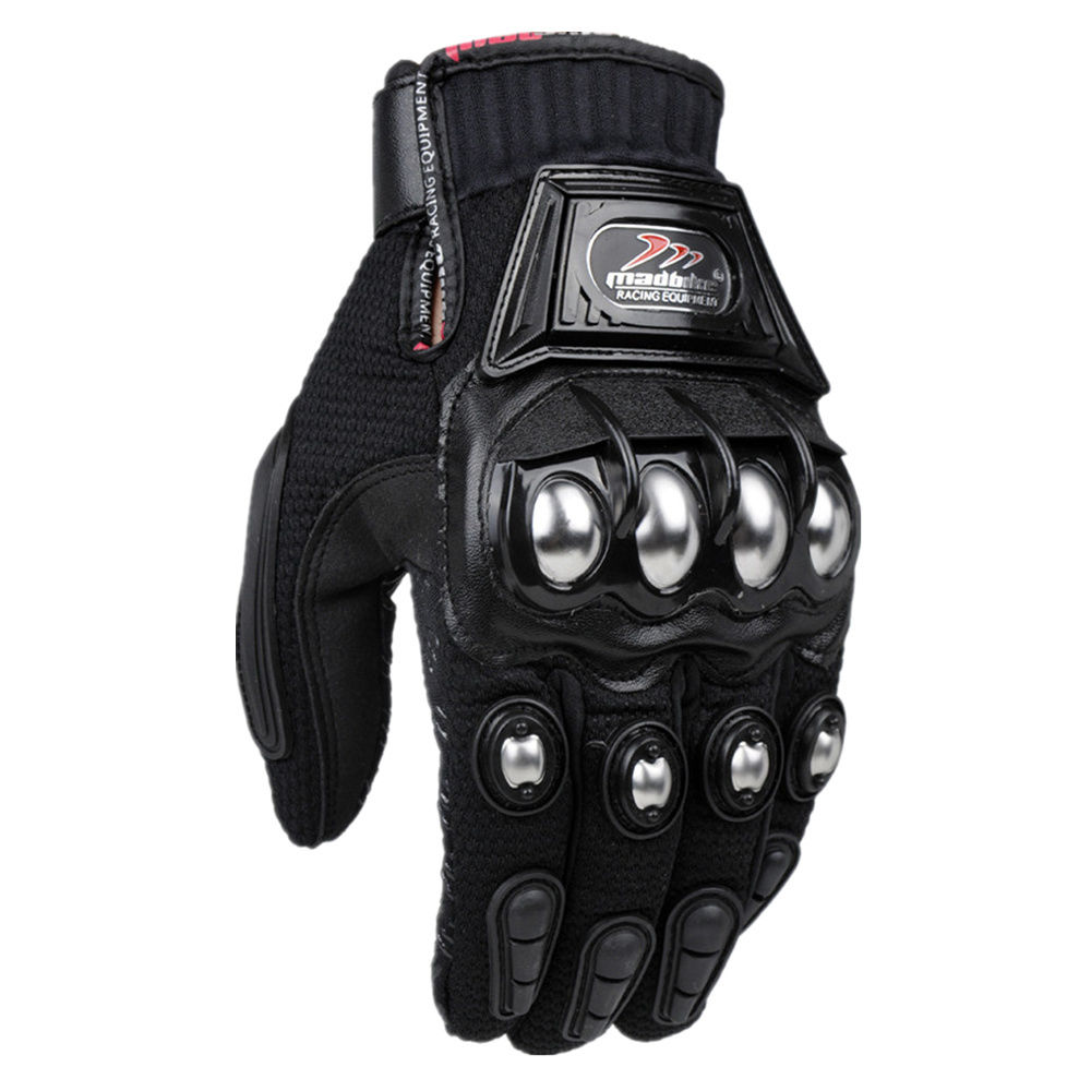 

High Quality Alloy Steel Gloves Motocross Bicycle Motorcycle Motorbike Power sports Racing Bike Race Sport NEW 2018