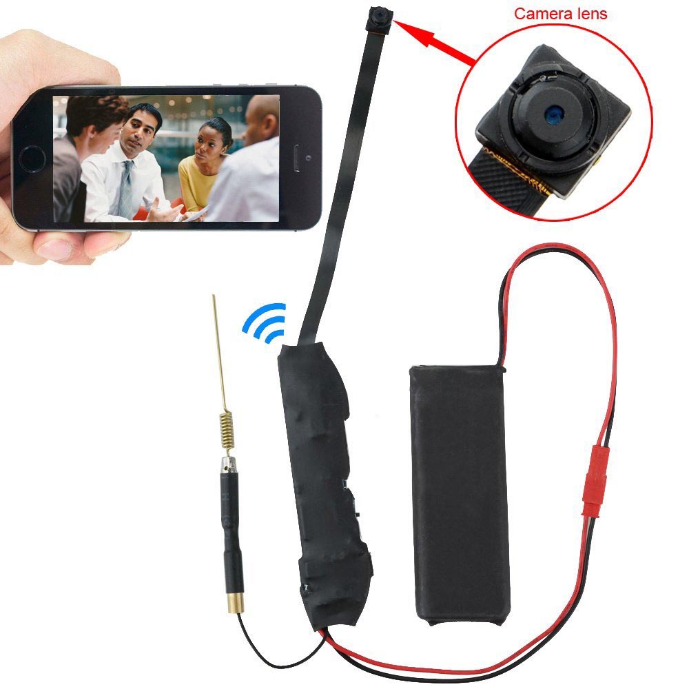 32 Go de mémoire DIY Mini caméra Module Wifi Système de caméra de sécurité à domicile Détection de mouvement sans fil Smartphone Caméra à distanc