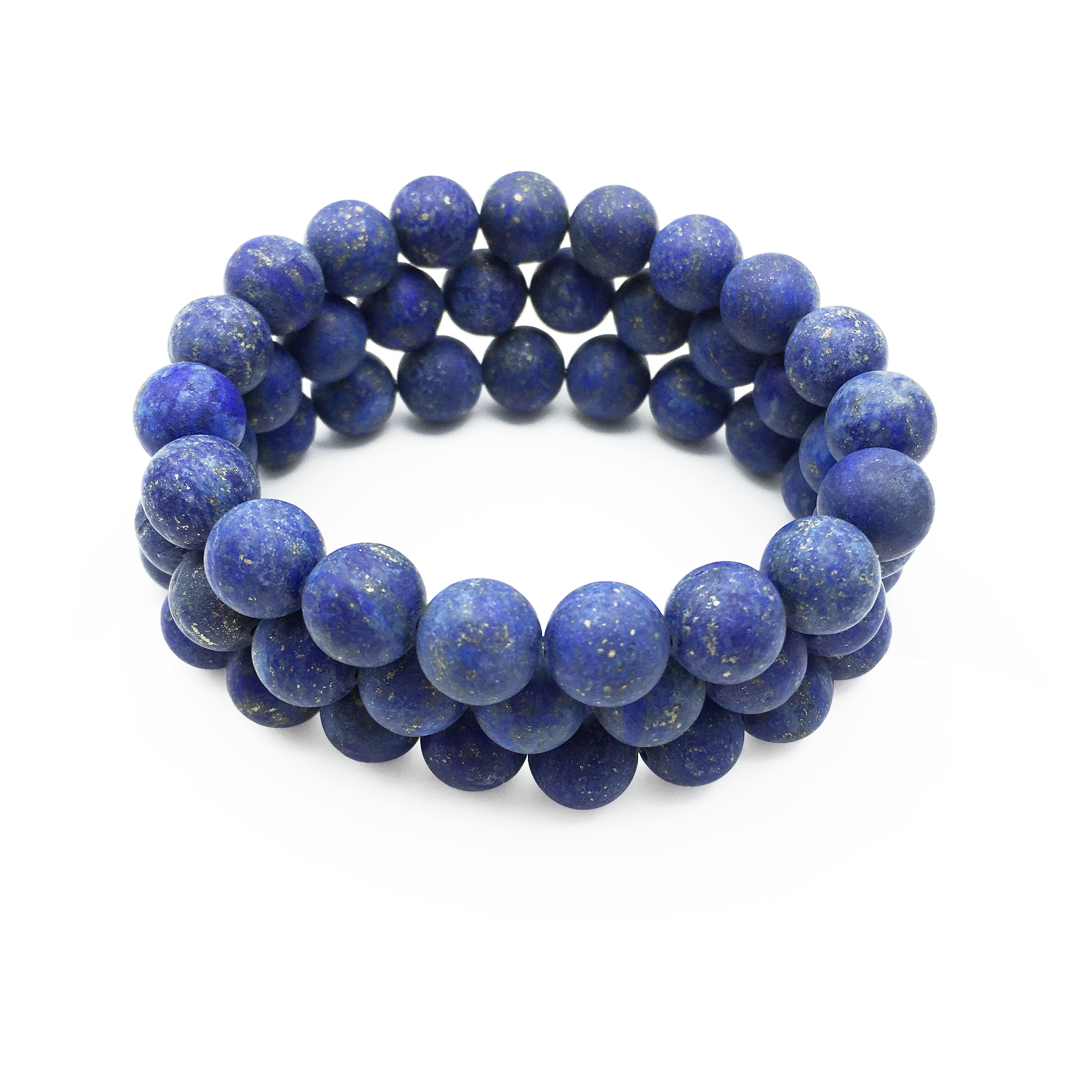 

10mm Matte Lapis Lazuli Bracelet,Gemstone Bracelet, Lapis Round Beads,Elastic Bracelet,Beaded Bracelet ,Good Luck Bracelet