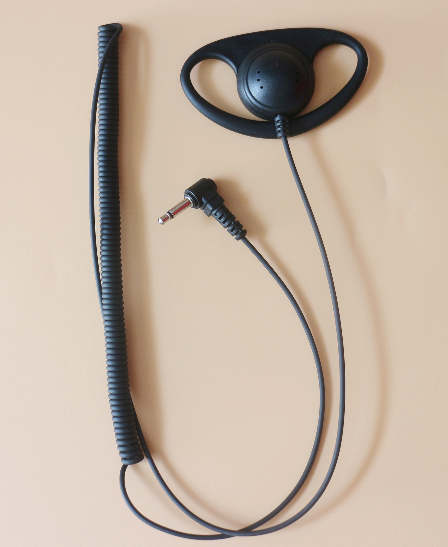 3.5MM Listen Only D Shape Earpiece Earhook For Motorola RLN4941A HT750 HT1250