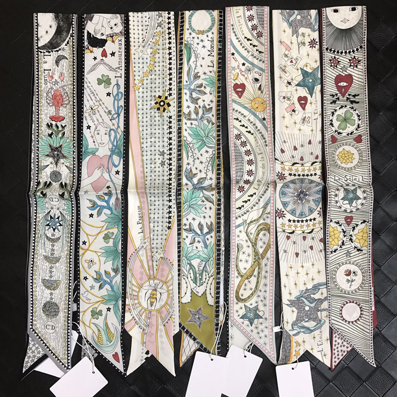 

2018 Fashion Trend Riband Bag Handle Scarf Small Ribbon Hair Band Bandeaus Choker Sale Girl's Decoration Drop Shipping ZSBD81 D18102904