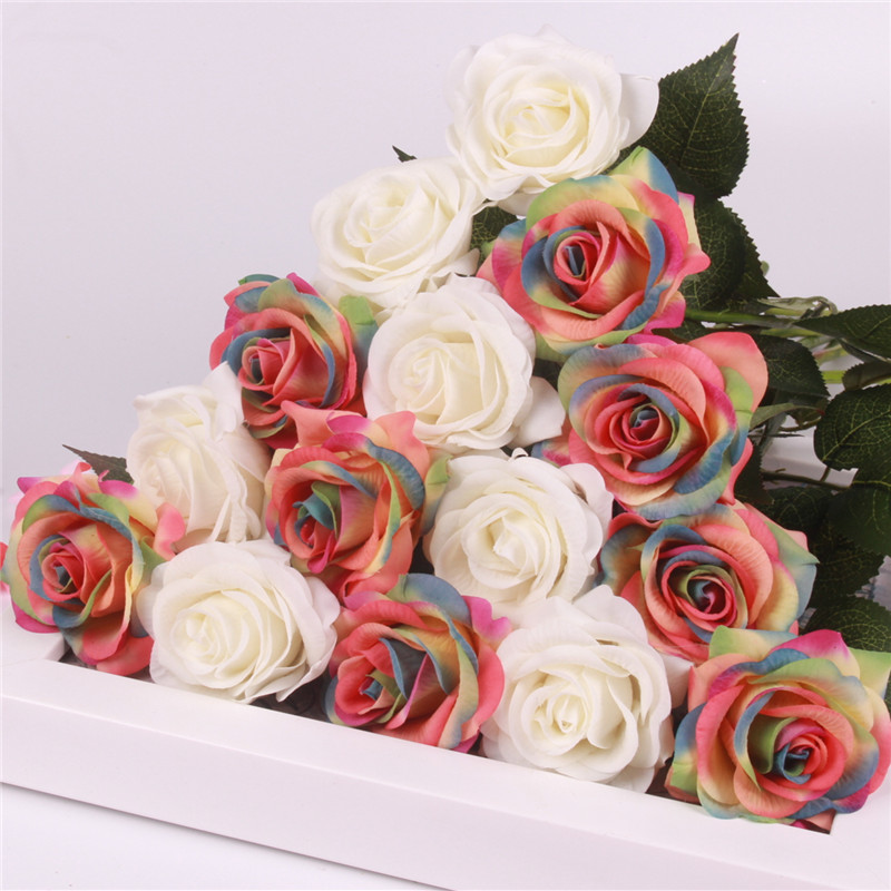 2020 Silk Real Touch Rose Artificial Flower