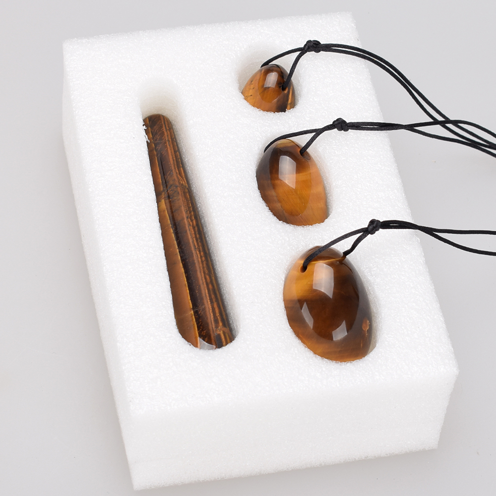 Egg Massager Crystal Roller Wand Wa Balls Tiger Eye Pleasure Jade Egg for Women Exercise Vaginal Muscles Tighten-image-411004793