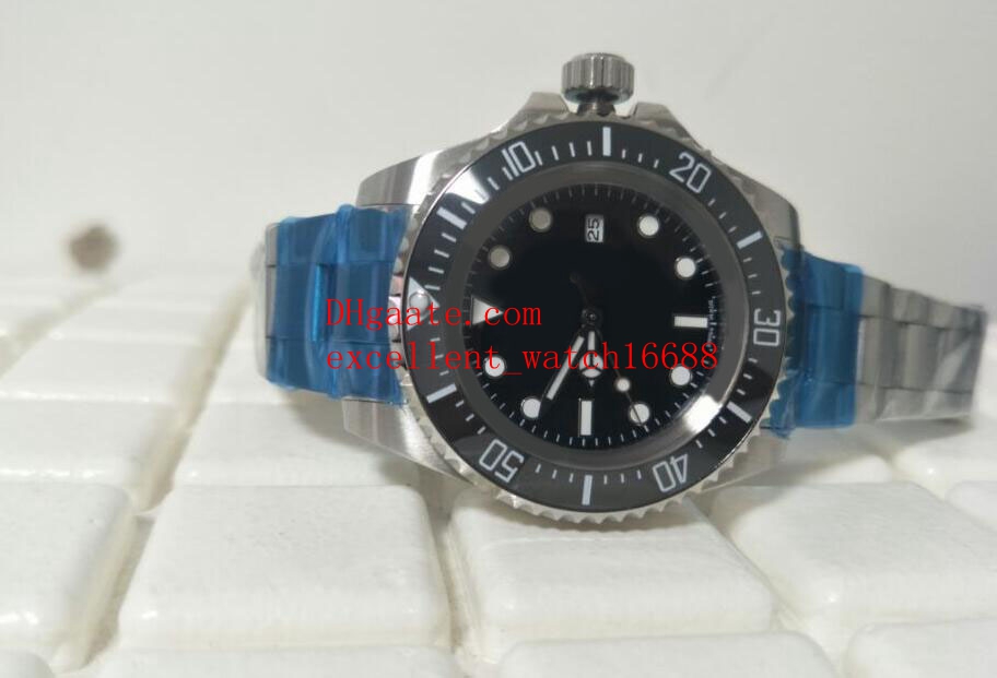 

Hot Selling Fashion Watches 44 mm 116660 Ceramic Bezel Black Dial Asia 2813 Movement Automatic Mechanical Stainless Steel Excellent Men