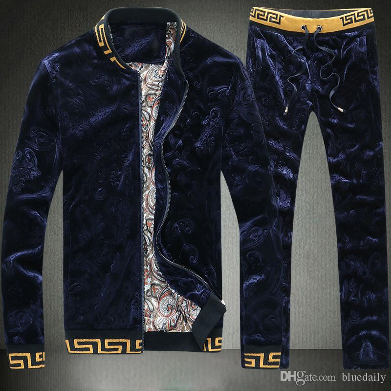 velour jogging suits mens