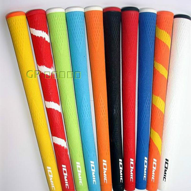 

Wholesale New Golf Grips IOMIC Top Quality Irons Clubs Grips 10 colors 9pcs/lot can Mix color Golf driver Grips Freeshipping