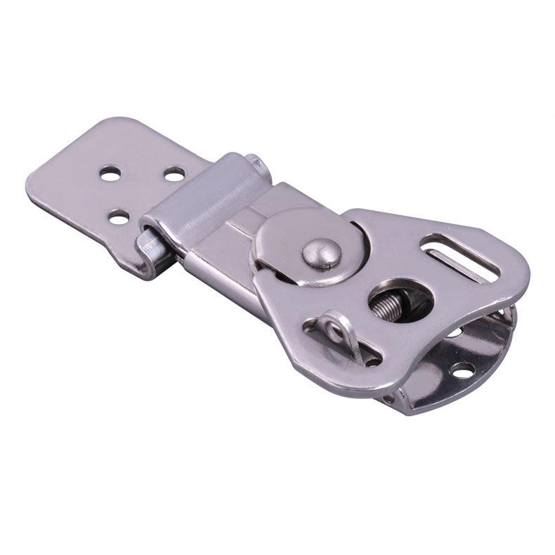 one piece metal hasp Dovetail buckle luggage lock industrial fastener bag hardware air box lock tool case equipment buckle-image-425691037
