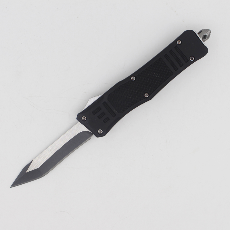 

7 + Pocket 440C Handle EDC Knife Mini Wire Inch Black Blade 616 Drawing Zinc-aluminum Alloy Automatic Tactical Snake Knives Odlcs
