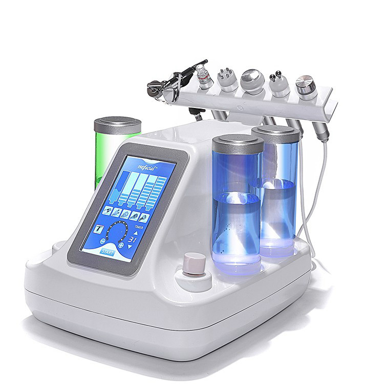 

Portable 6 in1 Hydrafacial Water Peeling Machine Hydro Microdermabrasion Ultrasonic Skin Care Rejuvenation Equipmnent BIO RF Lifting