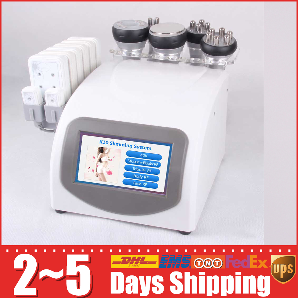 

7 In 1 40k Ultrasonic Fat Loss Cavitation Fat Loss Laser Slimming Beauty Machine Vacuum RF Skin Care For Spa