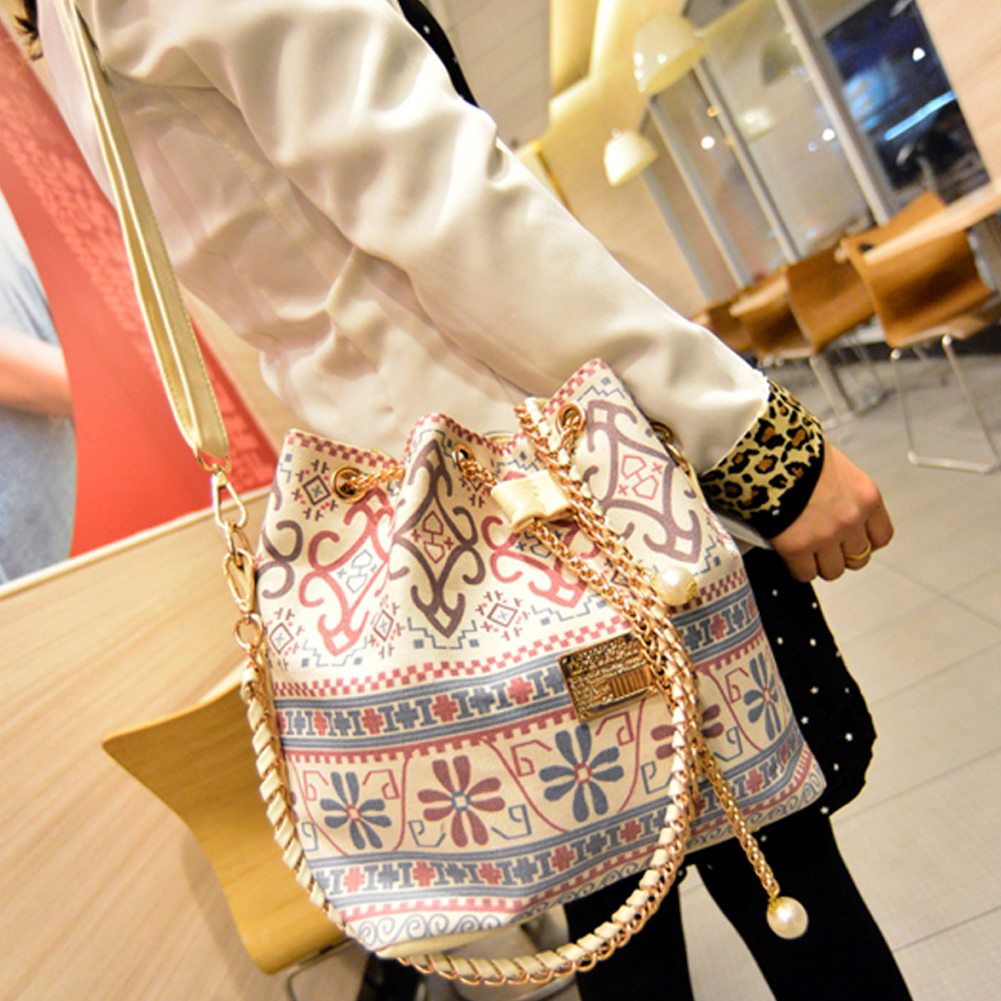 drawstring canvas bolsas