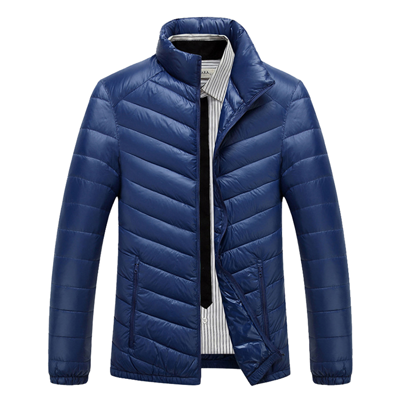 90% white duck down Casual Brand Jacket Men Autumn Winter Warm Coat Men's Ultralight Duck Down Jacket Male Windproof Parka