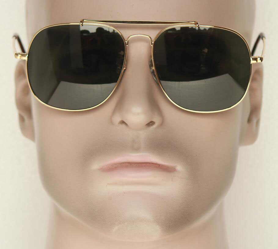 

New Style Men Glasses Brand Metal Style 2018 retro 57mm Square Glass Len 9002/A6 Sunglasses driver Goggles ,Full Set Packing Sunglasses
