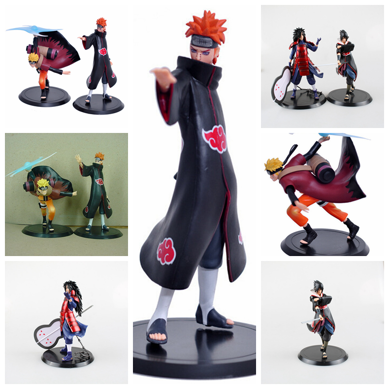 Sasuke Uchiha Shippuden Uzumaki SHF Actionfigur Statue Spielzeug Naruto