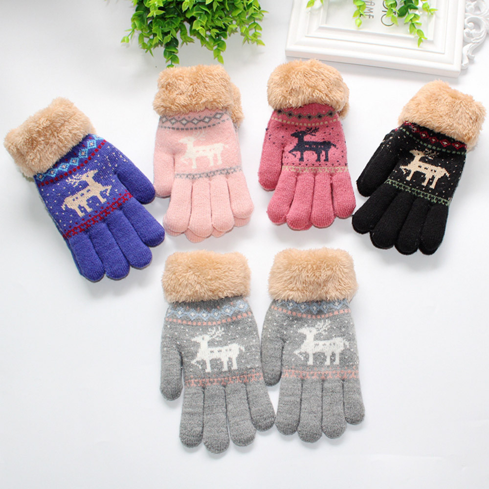 girls cotton gloves