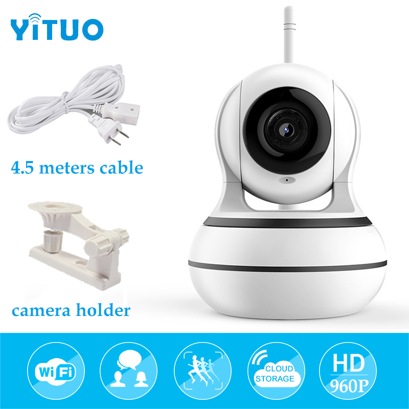 Appareil photo WiFi Caméras de sécurité sans fil Pan Tilt Zoom Accueil Moniteur vidéo Elinksmart Deux voies Audio IP Camara Enregistrement 960p H