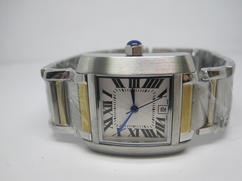 

Hot sale fashion Mens Women watch stainless steel white dial watch Quartz watches 044 free shipping, Womens