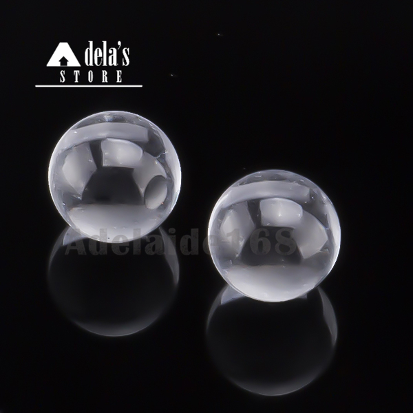 

6mm Quartz Terp Pearl smoke Ball Insert Clear Top Dab Pearls for Banger Nail Glass Bongs Rigs Water Pipes