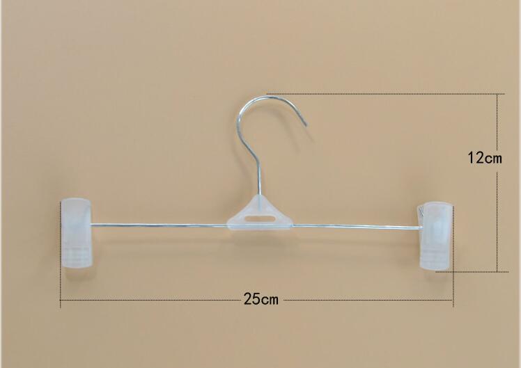 

Hot sale Stainless Steel Clip Stand Clothes Hanger Pants Skirt Kid Clothes Adjustable sponge Pinch Grip Clothing Organizer 5pcs
