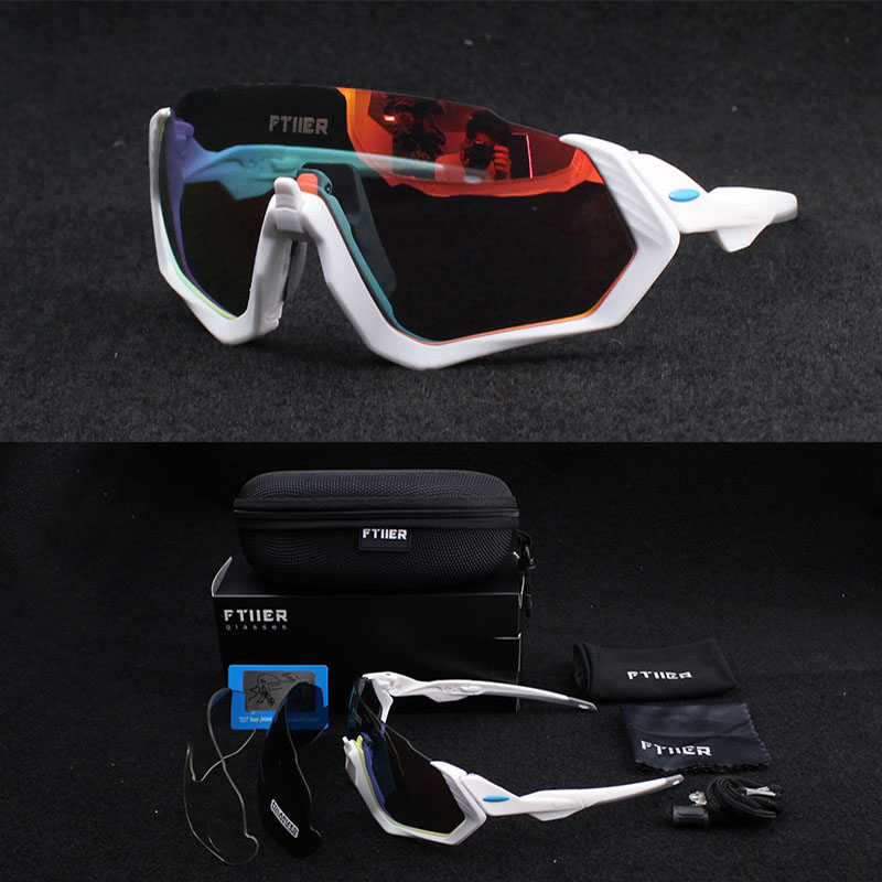 

3 Lens UV400 Mens Polarized Cycling Sun Glasses TR90 Sports Bicycle Glasses 2017 MTB Mountain Bike Sunglasses Cycling Eyewear