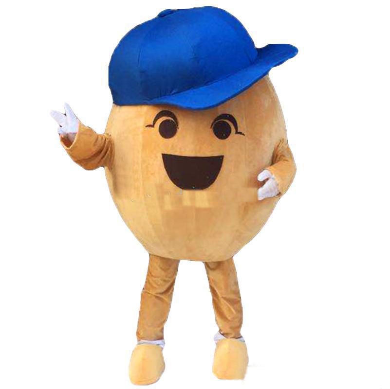 

2018 Hot sale Beans Mascot Costumes Cartoon Character Adult Sz, As picture