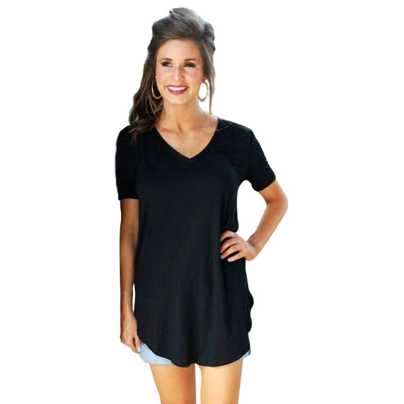 blusas cuello v 2018