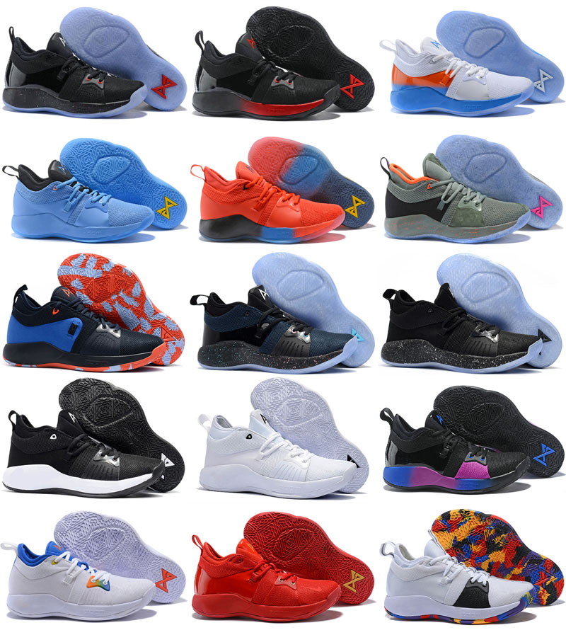

Free Shipping Athletic PG 2 Playstation Basketball Shoes Paul George Sneakers Size 40-46