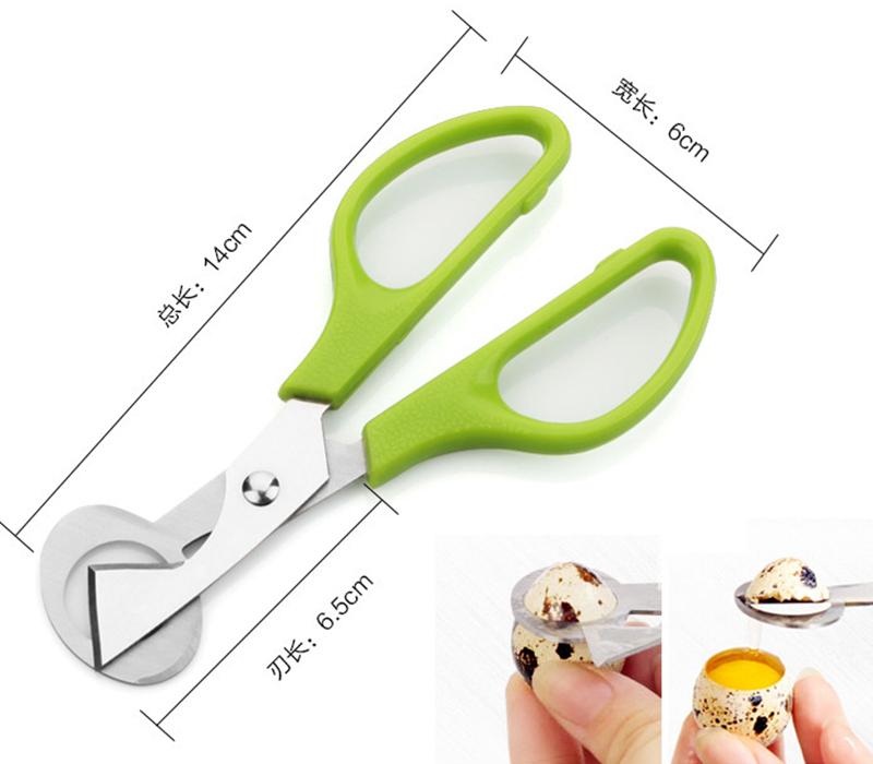 

Metal Egg Cutter Pearl Opener Quail Eggs Scissors Cracker Tool Wholesale