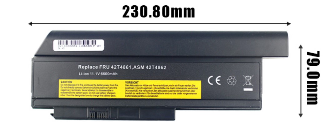 

Brand New Compatible laptop battery for Lenovo thinkpad x230 x220 Series