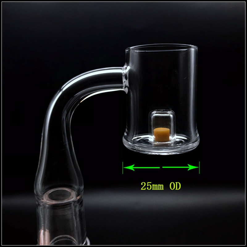 

2mm XL Trap Cadmium Core Quartz banger Nail With Yellow Thermochromic Core Evan Shore Quartz Banger Nail Quartz Thermal Banger For Dab Rig