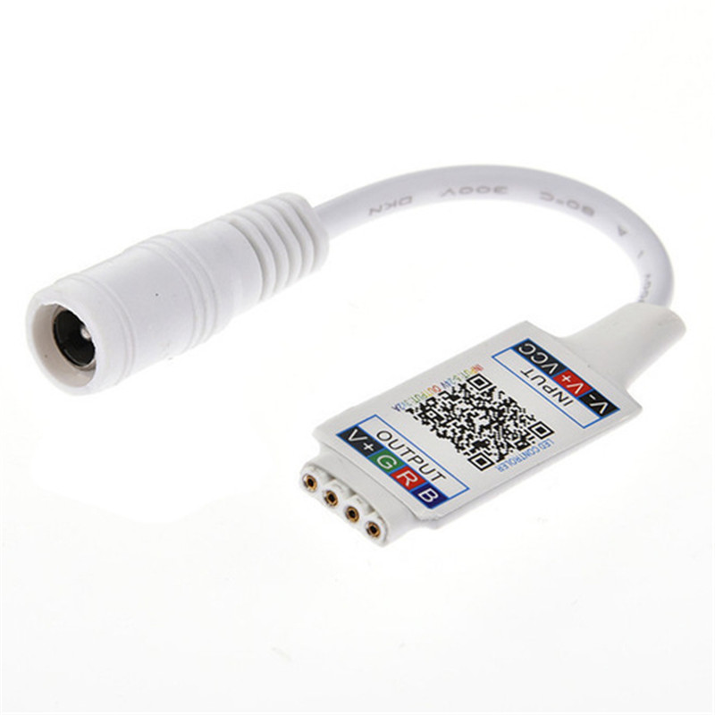 

WiFi Mini RGB Bluetooth Controller DC5V 12V 24V Mini Music Bluetooth Controller Light Strip Controller for RGB LED Strip