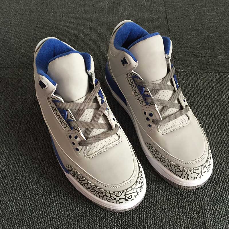 limité 3 georgetown hoyas pe hommes chaussures de sport pleines à base de gris éléphant imprimé baskets de basket-ball athlétique marine hommes c